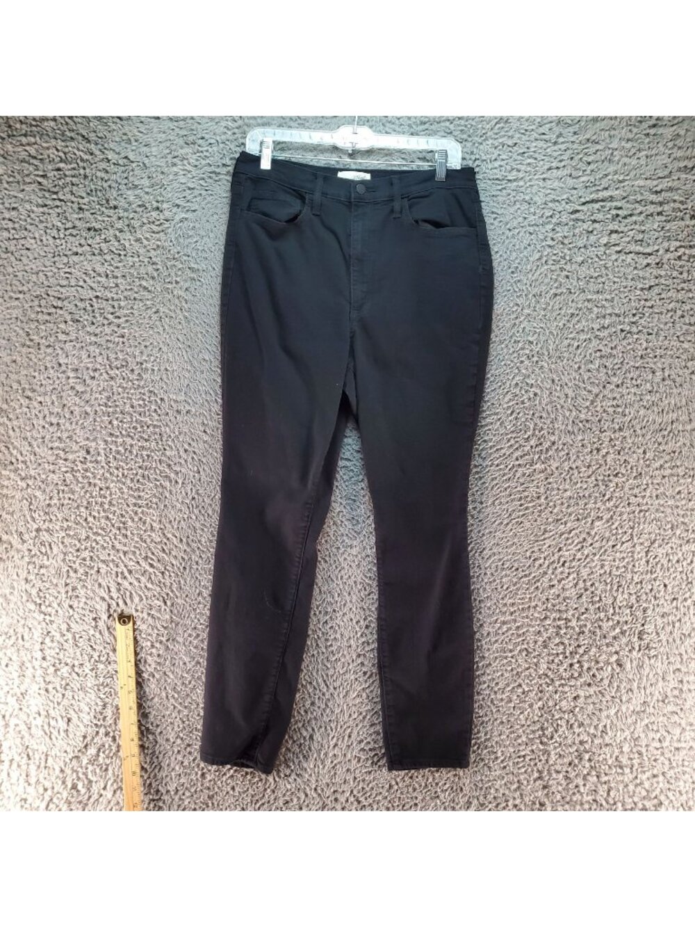 Universal Thread Jeans Womens 12R Black Stretch Denim High Rise Skinny
